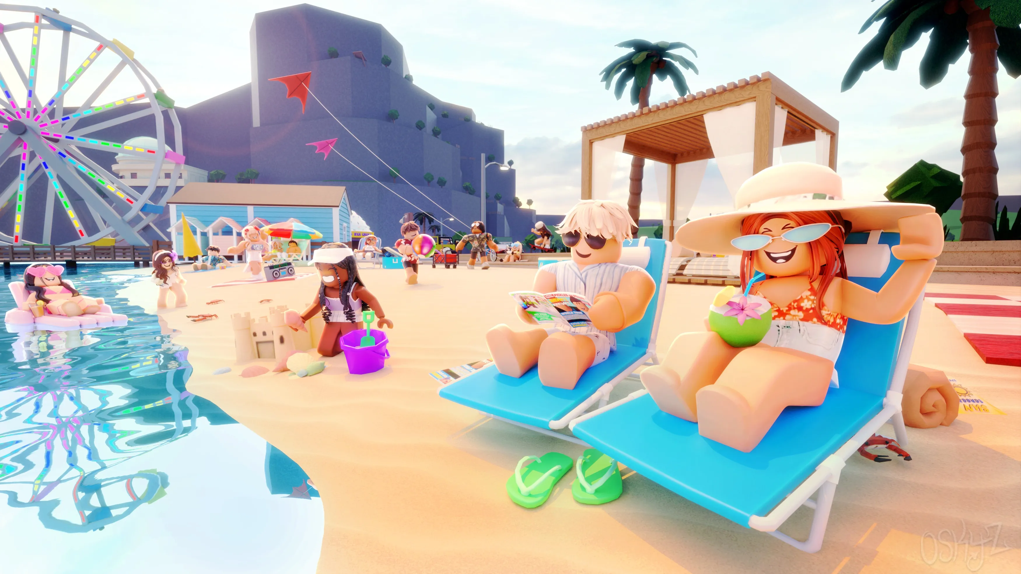 Welcome to Bloxburg Beach
